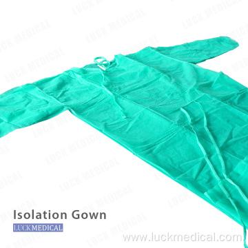 Waterproof Disposable Medical Isolation Gown Full Body